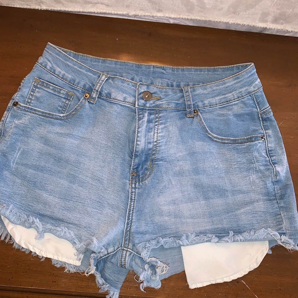 Jean shorts never worn